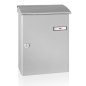 Preview: Einzelkasten, Convex, Kasten aus Stahl 270x360x115, 17-1-10114 graualuminium RAL 9007
